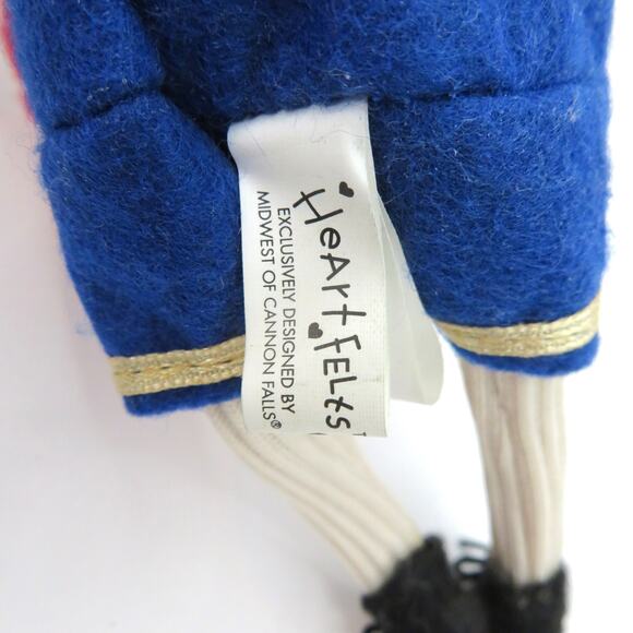 Vtg Heart Felts Humpty Dumpty Midwest of Cannon Falls Nursery Rhyme Felt Figure - Picture 7 of 12